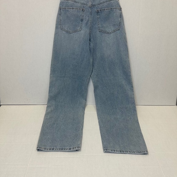 White Fox Come Through Flare Mid Rise Jeans size Small - Picture 2 of 10